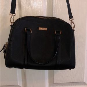Kate Spade Black Bowler Purse